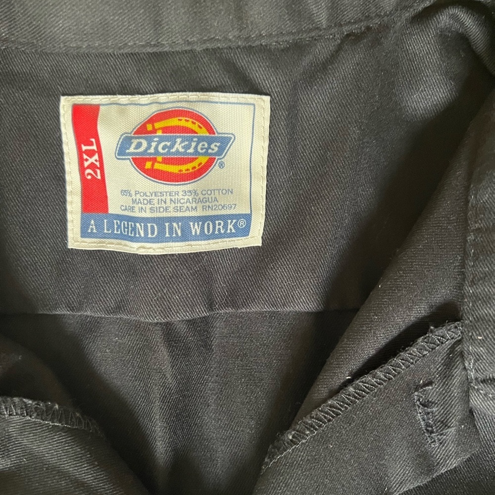 Men Dickies shirt black size 2XL